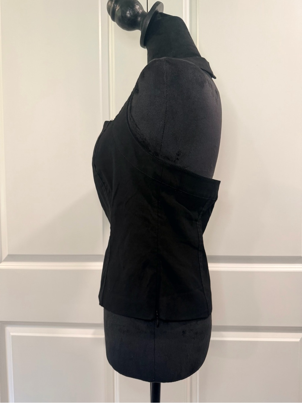 Anthropologie Maeve Black Structured Halter Top Size Small New With Tags - Picture 4 of 11